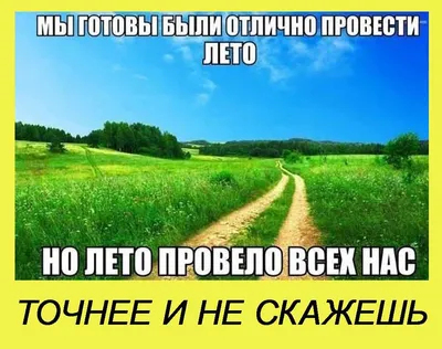 Про лето прикольные