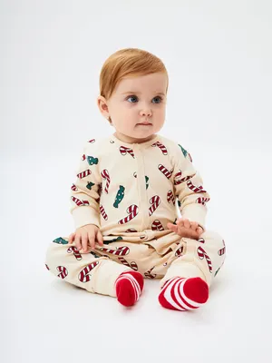 Пижама с принтом для малышей цвет: темно-синий, артикул: 3809000306 –  купить в интернет-магазине sela