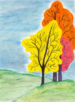 Как нарисовать осень: основные правила, интересные идеи и мастер-класс  создания осеннего рисунка