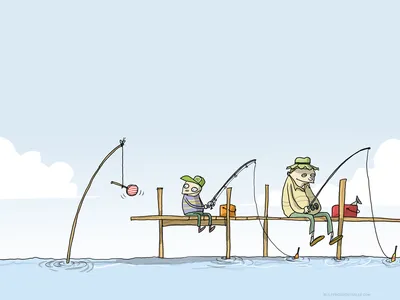 Самые смешные картинки про рыбалку | Молодой рыболов | Дзен