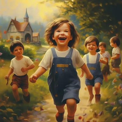 Счастливое детство: время радостных эмоций и возможностей» — создано в  Шедевруме