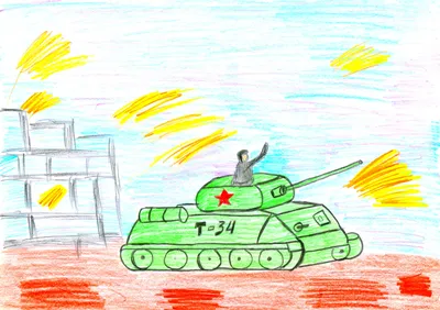 Хроника войны в детских рисунках | Украинская правда