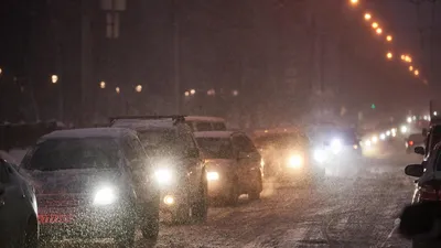 На дорогах в Воронеже зафиксировали 8-балльные пробки