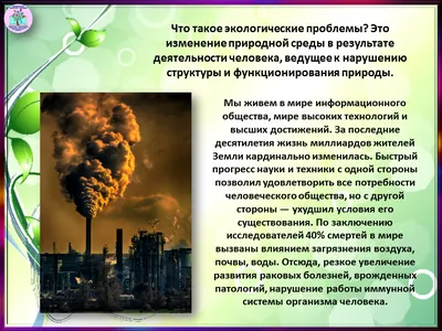 Проблемы экологии 2021 - 7Дней.ру