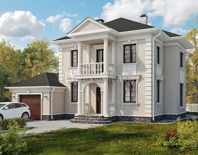 Готовый проект дома ZH18 с ценой, реализация и интерьер | 1house.by