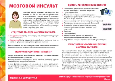 С 23 по 29 октября 2023 года в России проводится Неделя борьбы с инсультом  | ГБУ РО