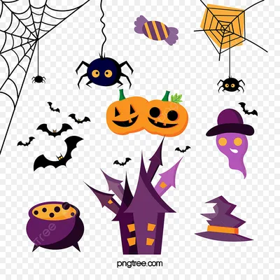 Простые значки вектора на хеллоуин Иллюстрация вектора - иллюстрации  насчитывающей страх, октябрь: 127263069