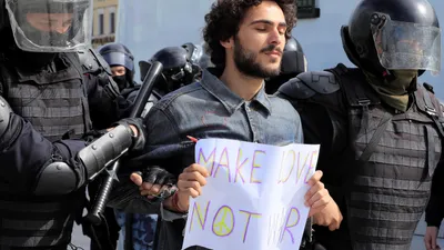 Акция протеста в Барселоне | РИА Новости Медиабанк