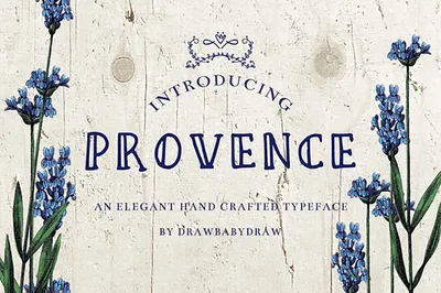 Provence vintage font | Free download