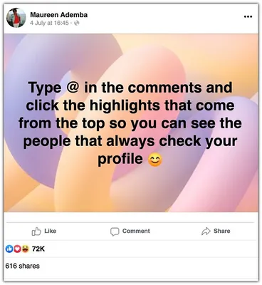Fake @highlight hack on Facebook baits users into looking for profile views