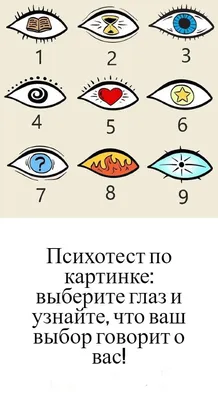 15 психологических тестов по картинке, которые расскажут о вас многое - МЕТА