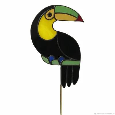 Вятские картины на холсте \"Дождь джунгли ветка птица тукан\" на подрамнике /  декор для дома / интерьер / на стену | AliExpress