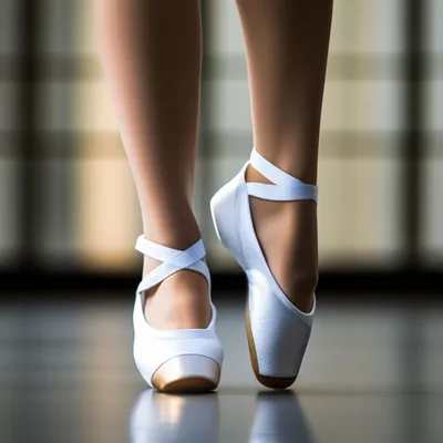 Купить Женская дышащая балетная обувь с разрезами на ленте, атласная модная  балетная обувь, пуанты для танцев | Joom