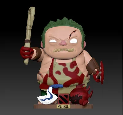 Figure Pudge Dota 2 TI 2016 Statuette Collectible - Idolstore - Merchandise  And Collectibles