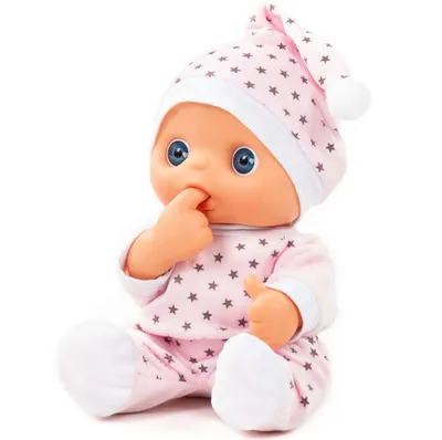 Детская кукла пупсик \"Добрый гномик\" - 24 см (может засовывать пальчик в  рот) - купить с доставкой по выгодным ценам в интернет-магазине OZON  (796291881)