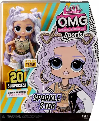 Кукла LOL Surprise OMG Sports Series Sparkle Star MGA 584230 EUC купить в  по цене 4 139 руб., фото, отзывы