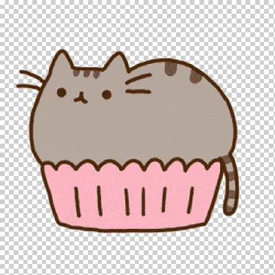 Кот Кекс Пушин GIF, кот, еда, животные, carnivoran png | Klipartz