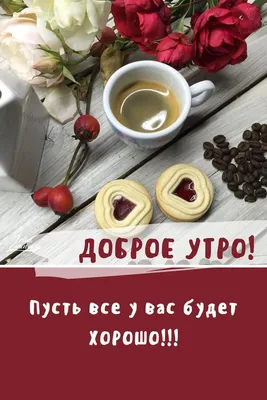 📎09▫🌻 Доброе утро! И пусть всё будет ХОРОШО у нас, у всех! | Доброе утро,  Смешные открытки, Мотивационные подарки