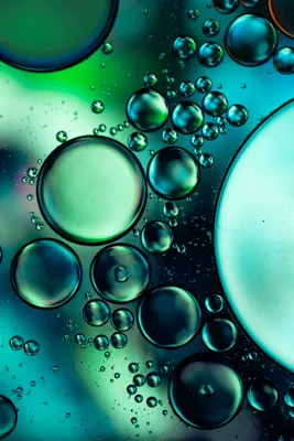 Скачать обои синие круги, синие пузыри на рабочий стол из раздела картинок Обои  на телефон