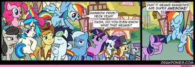 Парик разноцветный прямой 70см искусственный little pony карнавальный  rainbow dash радуга дэш