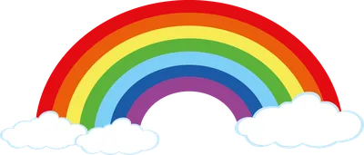 Фотообои Фэнтези волшебный пейзаж радуга на небе Nru95094 купить на заказ в  интернет-магазине