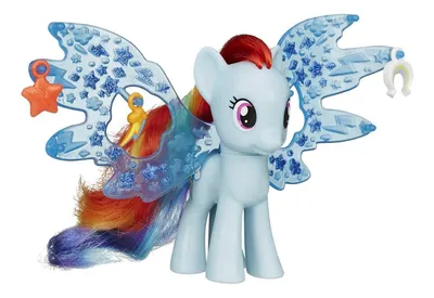 Игровой набор с большой пони 'Радуга Дэш' (Rainbow Dash), из серии 'Создай  свою пони' (Design-a-Pony), My Little Pony, Hasbro [B3593]
