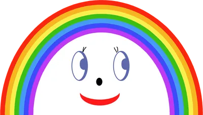 веселый рисовать милый радуга мультяшном стиле дизайн PNG , мультфильм  милая радуга, веселая радуга, нарисовать радугу PNG картинки и пнг PSD  рисунок для бесплатной загрузки