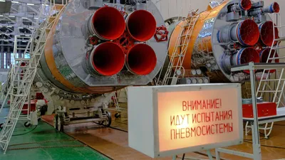 Установка ракеты-носителя Союз-2 фото Новосибирск 18 марта 2021 г. - 18  марта 2021 - НГС