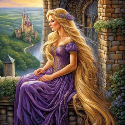 Rapunzel [Fan art] : r/disney