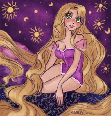 Rapunzel Painting by Jenny Newland - Fine Art America