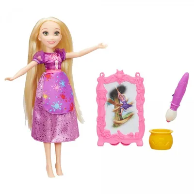 Кукла Рапунцель Новая История 26 см шарнирная со сковородой Disney Store -  цена, описание, отзывы
