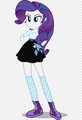 Rarity Pinkie Pie Rainbow Dash My Little Pony, My little pony, purple,  black Hair, violet png | PNGWing