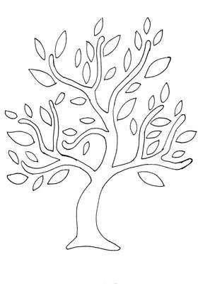 Раскраски Раскраска раскраска дерево плодовое дерево яблоня яблоки  растения, Раскраска Раскраска Дерево растения.
