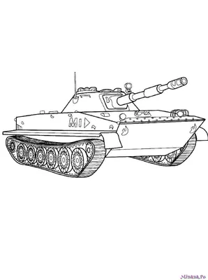 Раскраски танк тигр из мультика (46 фото) » Картинки, раскраски и трафареты  для всех - Klev.CLUB
