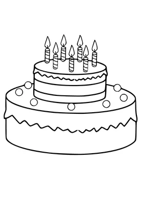 я раскрашиваю торт ягодами и глазурью карандашом, раскраски торта, Десерт,  кекс фон картинки и Фото для бесплатной загрузки
