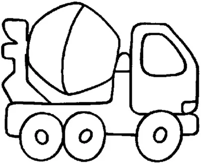 Раскраски транспорта - Детский дворик