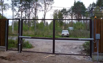 Распашные ворота «АЛЮТЕХ» PRESTIGE купить в Беларуси у производителя |  Частным домовладельцам