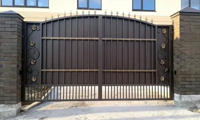 Гаражные распашные ворота ZAIGER GRV-2 от производителя, доставка по всей  России. Компания Мироград.