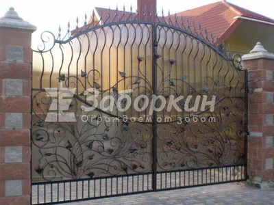 Распашные ворота собственного производство Дорос — Дорос Екатеринбург