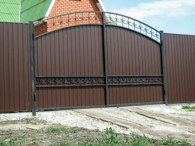 Автоматические распашные ворота: купить в Санкт-Петербурге по низкой цене  от производителя - Good Zabor