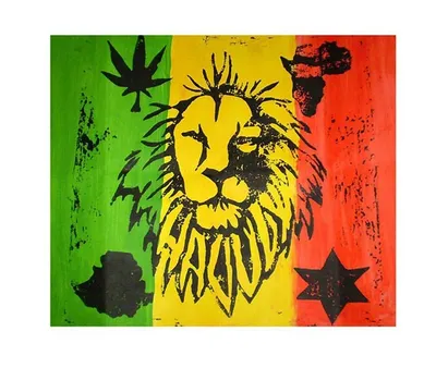 Amazon.com - Rasta Lion Head Shaped Sticker (Rastafari Afro Weed Pot Reggae  (3 inch)