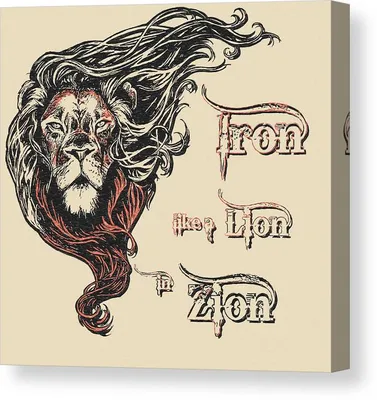 Rastafari, Iron like a Lion in Zion Canvas Print / Canvas Art by Casemiro -  Fine Art America