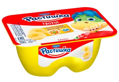 Творожок Растишка клубника банан с печеньем 3,5%, 100 гр – купить в  Екатеринбурге с доставкой. Цена 81 ₽ в интернет-магазине МегаМаркет