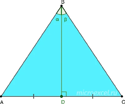 Урок геометрии по теме \"Свойство углов при основании равнобедренного  треугольника\". 7-й класс