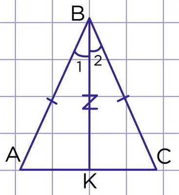 Равнобедренный треугольник. Свойства равнобедренного треугольника • Образавр