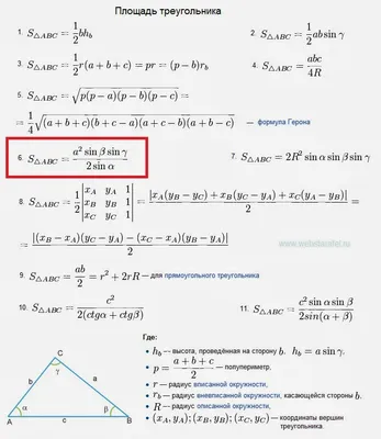 Равнобедренный треугольник. Свойства равнобедренного треугольника • Образавр