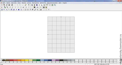 Как сделать схему для вышивки. Мастер-класс | Пикабу