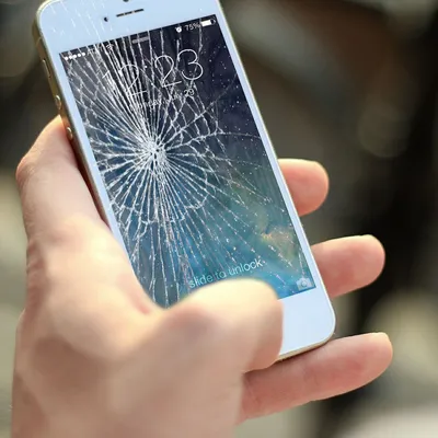Ремонт разбитого iphone | Пикабу