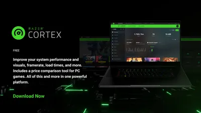 Живые обои Эффектный логотип Razer / скачать на рабочий стол