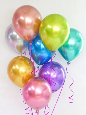 Разноцветные шары с радужной цифрой девочке на 8 лет - купить в Москве |  SharFun.ru